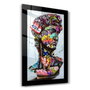 Wallity Pintura Decorativa de Vidrio Templado Multicolor 46 x 72 cm